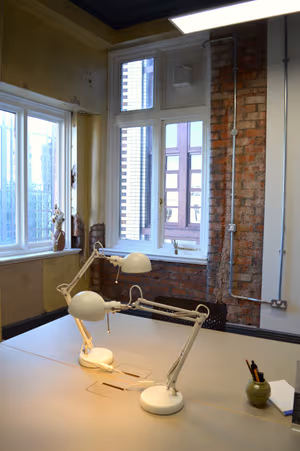 2 Person Coworking Desk