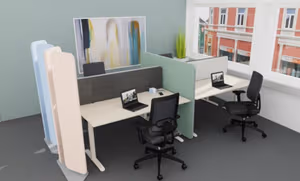 1 Person Coworking Desk