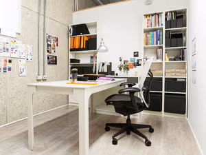 1 Person Coworking Desk