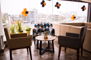 3 Person Coworking Desk