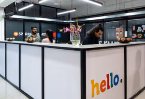 2 Person Coworking Desk