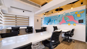 10 Person Coworking Desk