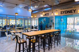 3 Person Coworking Desk