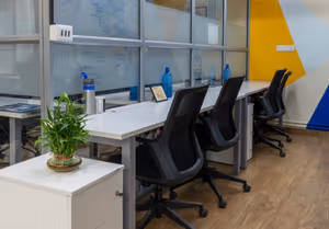 8 Person Coworking Desk