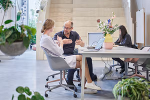 4 Person Coworking Desk