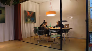 4 Person Coworking Desk