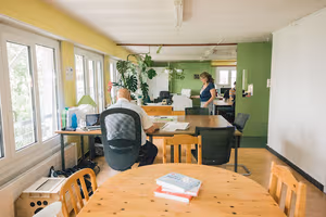 1 Person Coworking Desk