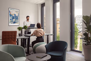 1 Person Coworking Desk