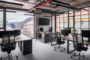 1 Person Coworking Desk