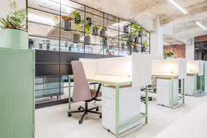 1 Person Coworking Desk