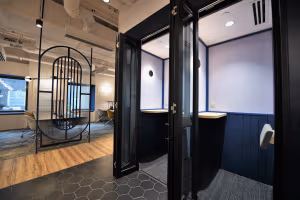 3 Person Coworking Desk