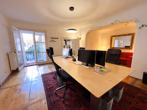 3 Person Coworking Desk