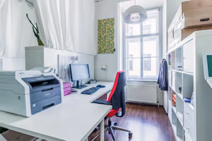 5 Person Coworking Desk