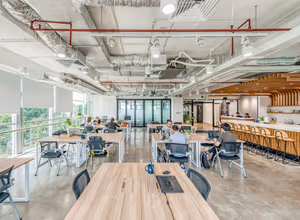 1 Person Coworking Desk