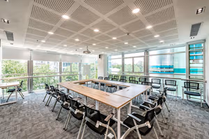 3 Person Coworking Desk