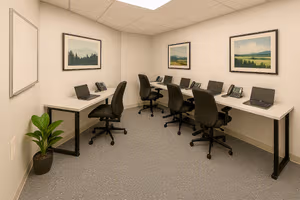 1 Person Coworking Desk