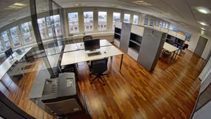 3 Person Coworking Desk