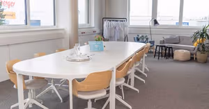 1 Person Coworking Desk