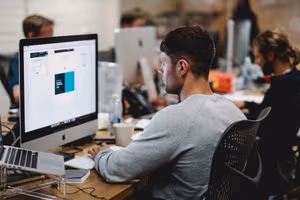 1 Person Coworking Desk