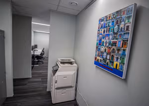 9 Person Coworking Desk