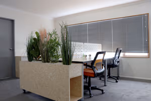 1 Person Coworking Desk