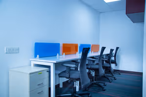 3 Person Coworking Desk