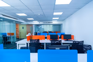 9 Person Coworking Desk