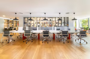 1 Person Coworking Desk
