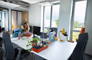 2 Person Coworking Desk