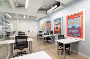 1 Person Coworking Desk