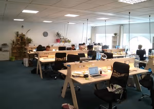 1 Person Coworking Desk