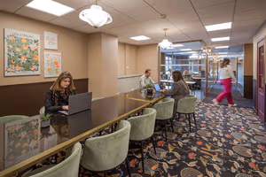 4 Person Coworking Desk