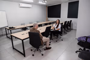 5 Person Coworking Desk