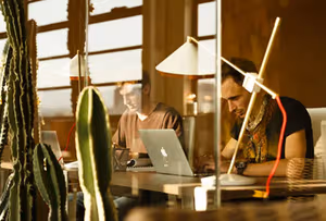 3 Person Coworking Desk