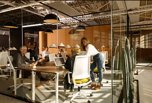 2 Person Coworking Desk