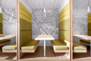 1 Person Coworking Desk
