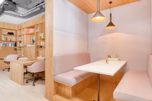 1 Person Coworking Desk