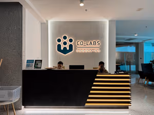 2 Person Coworking Desk