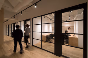 3 Person Coworking Desk