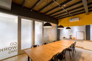 3 Person Coworking Desk