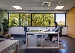 2 Person Coworking Desk