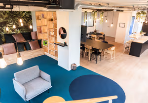 2 Person Coworking Desk