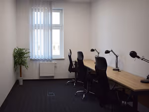 3 Person Coworking Desk