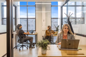 3 Person Private Office