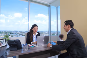 4 Person Coworking Desk
