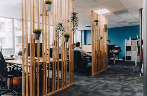 1 Person Coworking Desk