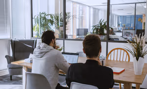 4 Person Coworking Desk