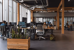 1 Person Coworking Desk