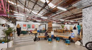 2 Person Coworking Desk