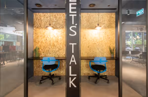 1 Person Coworking Desk